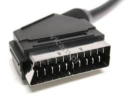 Przyłącze SCART - SCART (euro - euro) 21P 1.5m