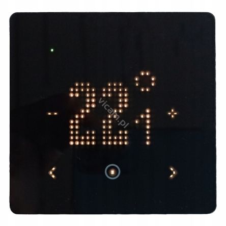 REGULATOR TEMPERATURY WI-FI SUPLA TYP: GKW-01 CZARNY SUPLA