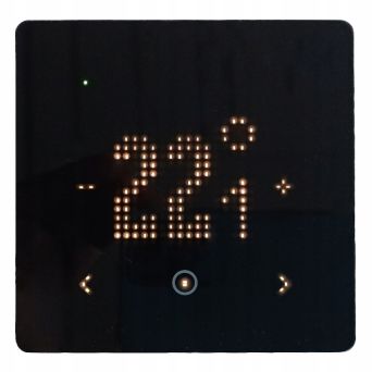 REGULATOR TEMPERATURY WI-FI SUPLA TYP: GKW-01 CZARNY SUPLA